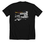 Defunct Protocol, a Solid Black Blend Premium Unisex Tee (back-view)
