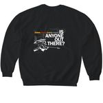 Defunct Protocol, a Black Softstyle Crewneck Sweatshirt (back-view)