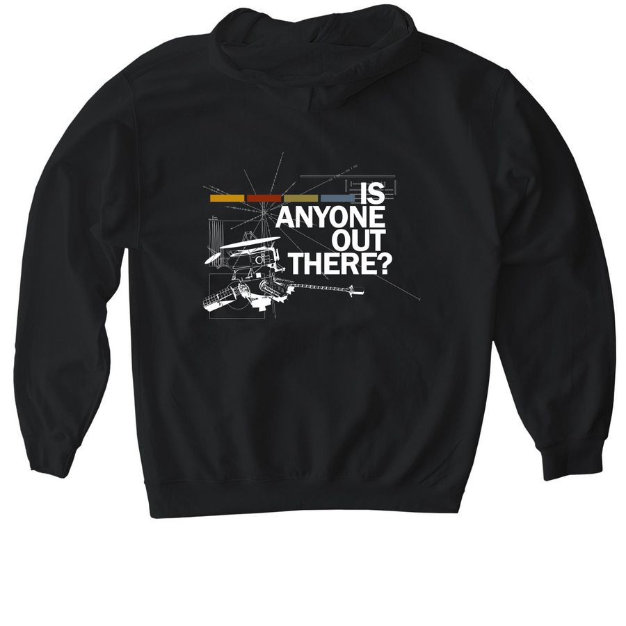 Defunct Protocol, a Black Gildan Softstyle Pullover Hoodie (back-view)