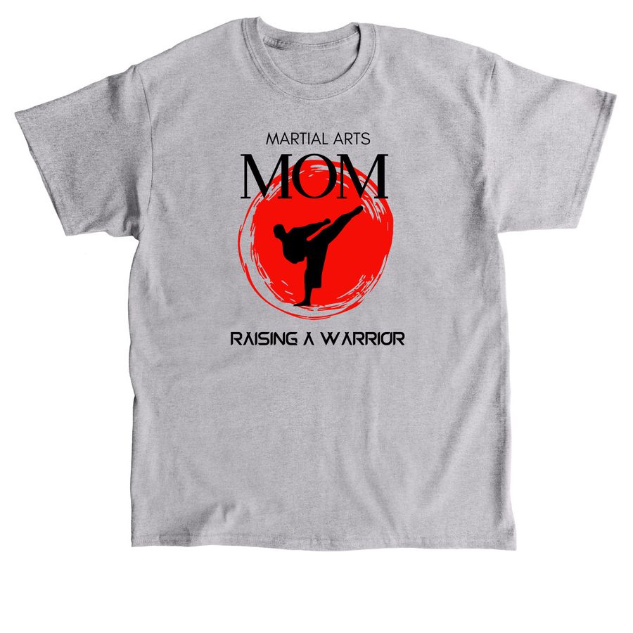 Martial Arts Boy Moms, a Sport Grey Classic Unisex Tee