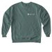 OCU Law Crew + Quarter Zip, a Blue Spruce Comfort Colors Crewneck Sweatshirt