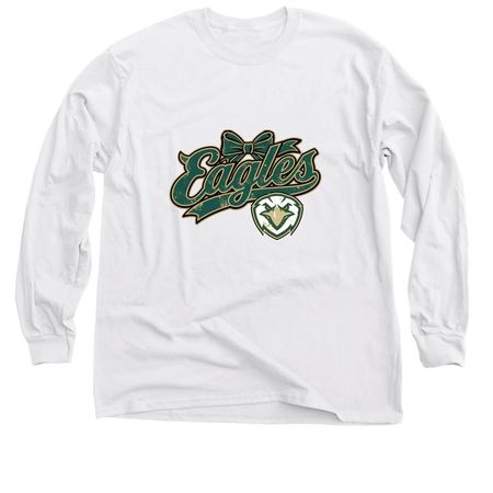 Eagles Vintage, a White Classic Long Sleeve Tee