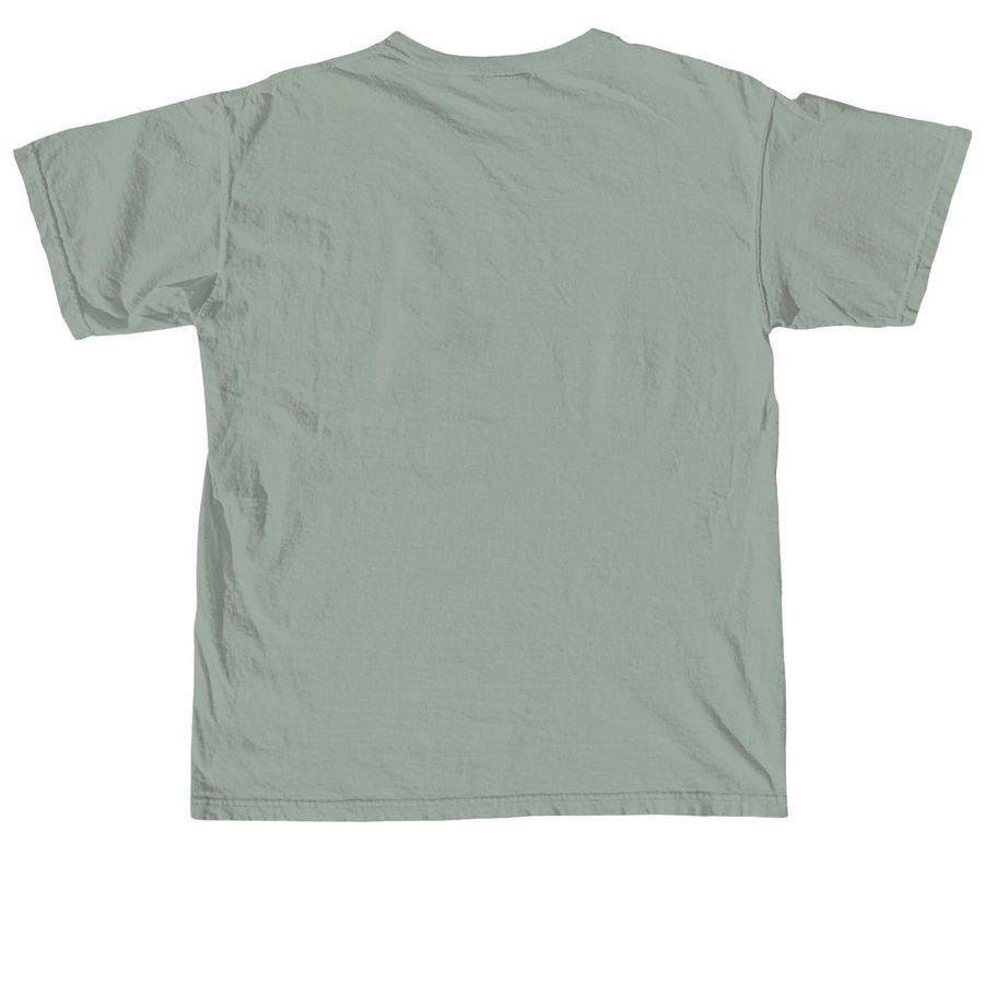 Black Logo ERB Shirts, a Bay Comfort Colors Unisex Tee (back-view)