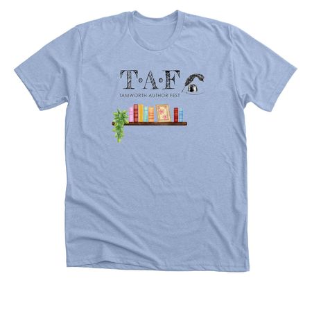 ACT Author Fest T-Shirt, a Heather Baby Blue Premium Unisex Tee