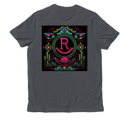 Neon Moon&nbsp;, a Terrain Grey Allmade Organic Cotton Unisex Tee