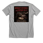 Final reel studios&nbsp;, a Athletic Heather Premium Unisex Tee (back-view)