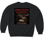 Final reel studios&nbsp;, a Black Softstyle Crewneck Sweatshirt (back-view)