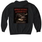 Final reel studios&nbsp;, a Black Gildan Softstyle Pullover Hoodie (back-view)