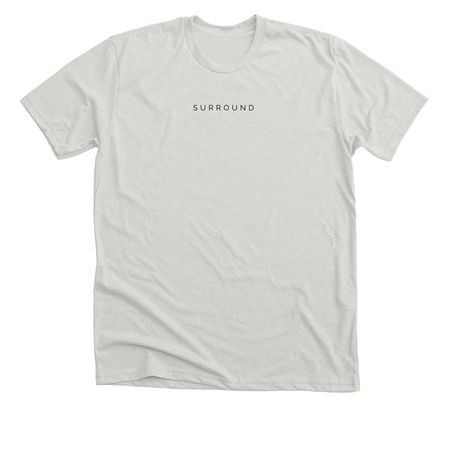 Light Designs, a Heather Cement Premium Unisex Tee