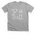 Splash bash, a Athletic Heather Premium Unisex Tee