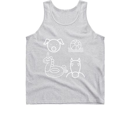 Splash bash, a Sport Grey Classic Unisex Tank Top