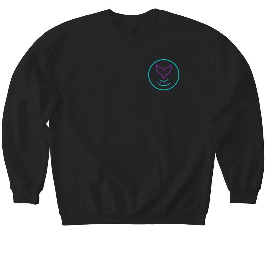Support SnoCo Recovery, a Black Softstyle Crewneck Sweatshirt