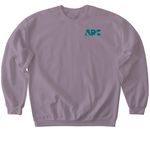 Cat Lover?Tarot Card, a Paragon Softstyle Crewneck Sweatshirt (back-view)