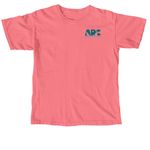 Cat Lover?Tarot Card, a Watermelon Comfort Colors Unisex Tee (back-view)
