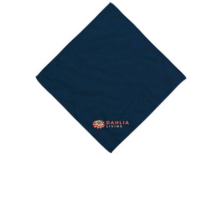 DAHLIA Living - Classic Bandana, a Navy Cotton Bandana