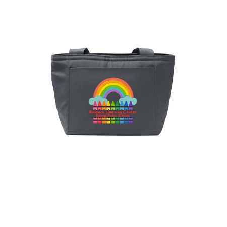RLC Lunch Bag, a Grey Steel Insulated Lunch Tote