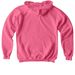 Youth Hoodie&nbsp;, a Pink Lemonade Softstyle Youth Pullover Hoodie (back-view)