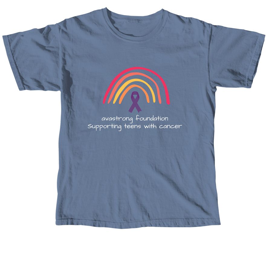 #avastrong foundation, a Blue Jean Comfort Colors Unisex Tee