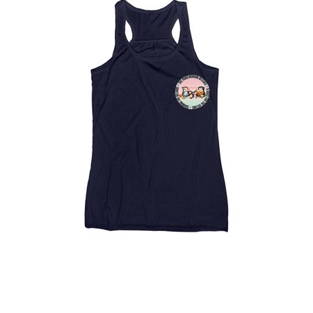 Why Is It Always Arsenic?, a Navy Women's Racerback