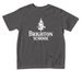 &nbsp;Brighton Logo Toddler (Neutral), a Charcoal Toddler Tee