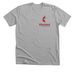 Corner Logo Tees and Sweatshirts, a Athletic Heather Premium Unisex Tee