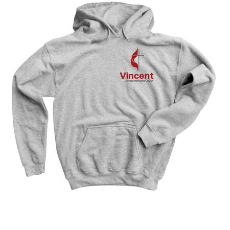 Corner Logo Tees and Sweatshirts, a Sport Grey Youth Pullover Hoodie