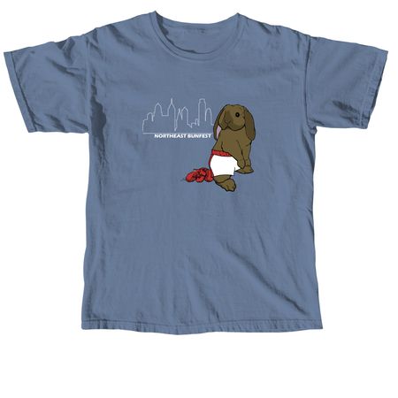 Northeast Bunfest 2025, a Blue Jean Comfort Colors Unisex Tee