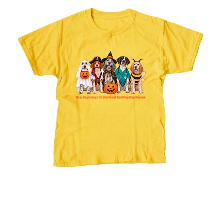 Howl-o-ween Tails, a Daisy Youth Unisex Tee