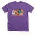 Howl-o-ween Tails, a Heather Team Purple Premium Unisex Tee