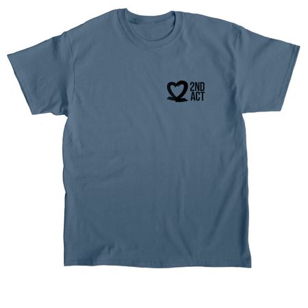 2nd Act, a Indigo Blue Classic Unisex Tee