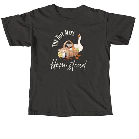 HFTH simplified logo shirts, a Pepper Comfort Colors Unisex Tee