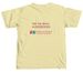 Ask Me About AUDIOBOOKS, a Butter Comfort Colors Unisex Tee (back-view)