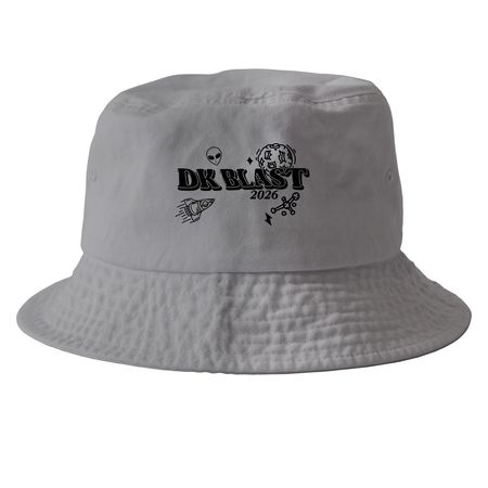 BLAST 2026 Team Hats!&nbsp;, a Grey Printed Bucket Hat