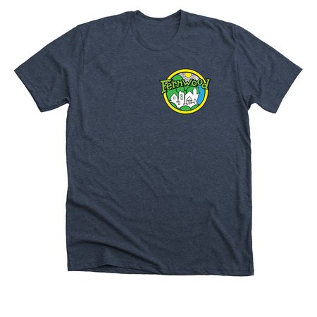 Fernwood Gear 2025 Fundraiser, a Heather Midnight Navy Premium Unisex Tee