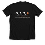 Catalyst Originals ? Founding Member, a Solid Black Blend Premium Unisex Tee (back-view)