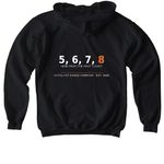 Catalyst Originals ? Founding Member, a Black Softstyle Youth Pullover Hoodie (back-view)