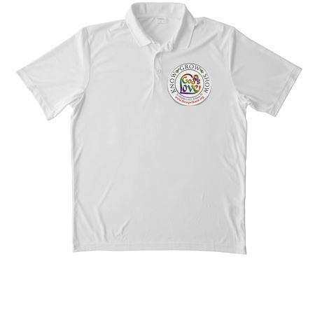 St. Stephen's UCC Church Merch, a White Unisex Performance Polo