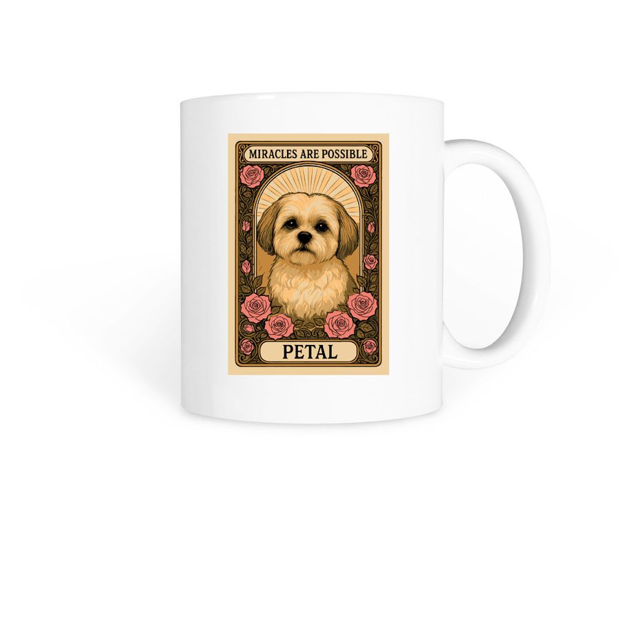 Petal - Mug, a White Coffee Mug