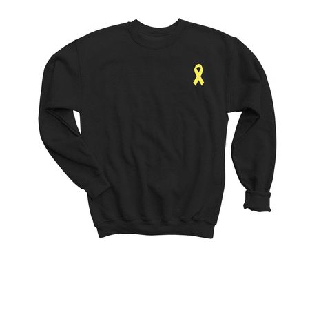 Love SmilesBooks, Comfort & Hope Youth Sweat, a Black Youth Crewneck Sweatshirt