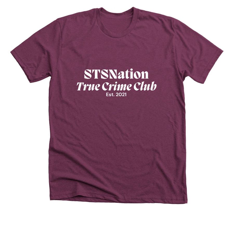 STSNation Club, a Heather Maroon Premium Unisex Tee