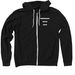 Spay and neuter&nbsp;, a Black Zip Up Hoodie