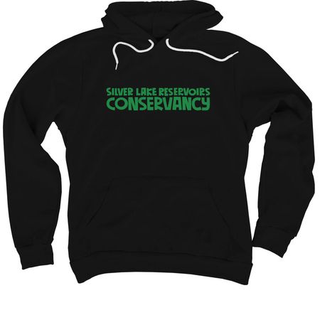 The Elegant Hoodie in Black & Green, a Black Premium Pullover Hoodie