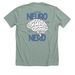 Neuro Nerd Shirt&nbsp;, a Heather Sage Premium Unisex Tee (back-view)