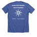 Noah?s Next Chapter&nbsp;, a Solid True Royal Premium Unisex Tee (back-view)