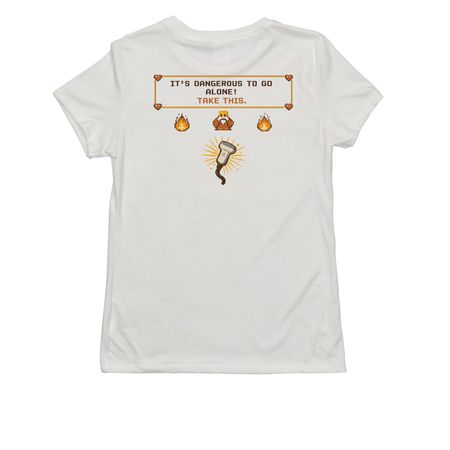 Ultrasound!, a Fairly White Allmade Eco Triblend Women?s Tee