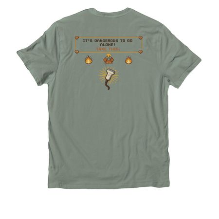 Ultrasound!, a Matcha Green Allmade Organic Cotton Unisex Tee