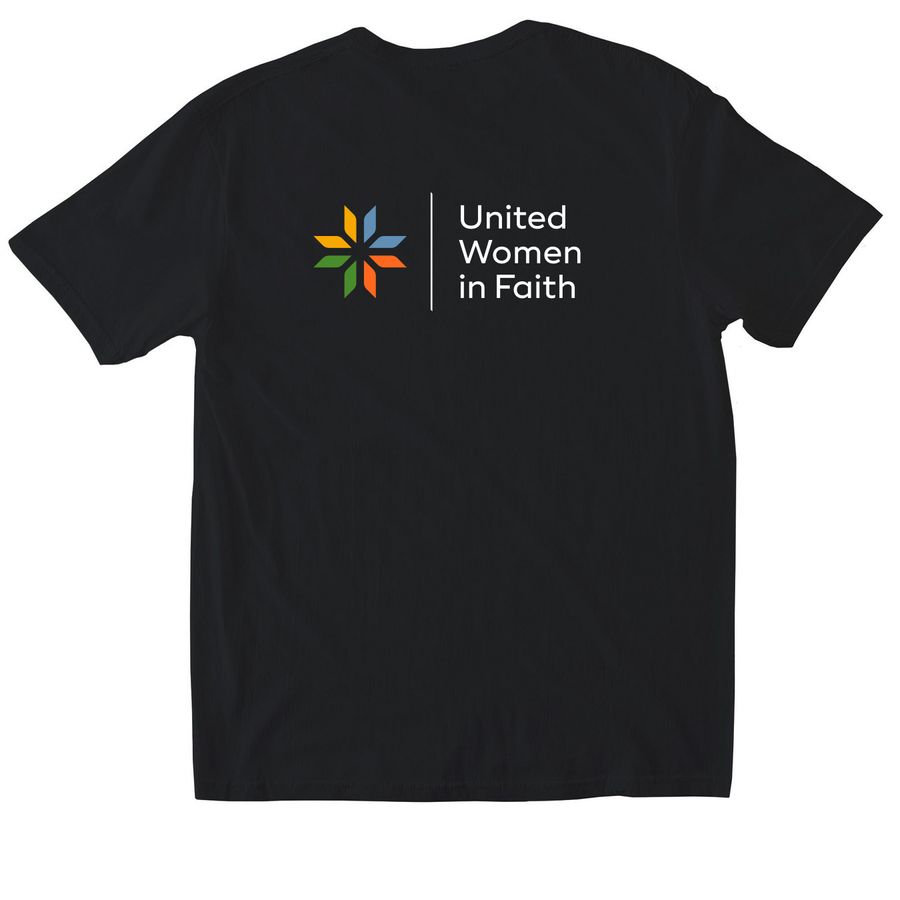 UNSTOPPABLE: KNOW WHAT THE WORLD NEEDS?, a Black Softstyle Cotton Tee (back-view)