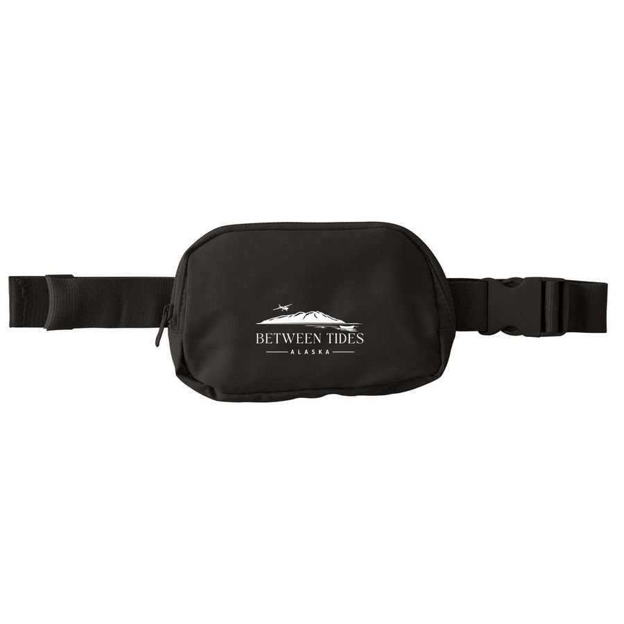 Beach combing bag, a Deep Black Matte Hip Pack