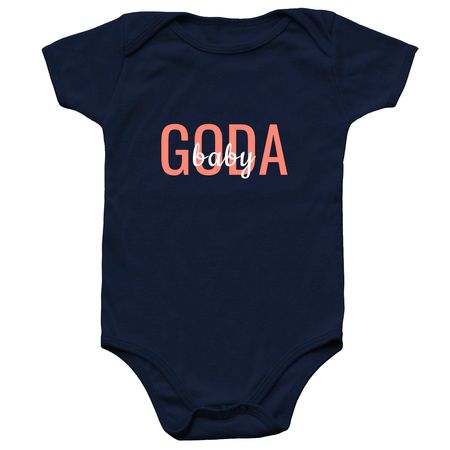 GODA Baby Onesie, a Navy Infant Onesie