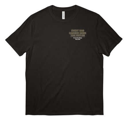 Uniform under shirts weight of Legacy&nbsp;, a Deep Black All-American Unisex Tee